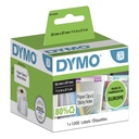 DYMO LW etichette multiuso originali | 57 mm x 32 mm | rotolo da 1000 etichette facilmente staccabili | autoadesive | per etichettatrici LabelWriter