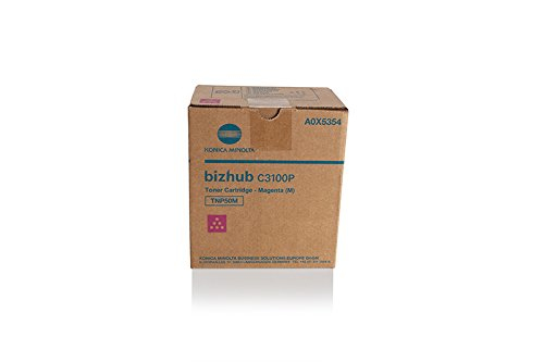 [A0X5354] Konica Minolta TNP-50M cartuccia toner 1 pz Originale Magenta