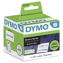 DYMO LW etichette per spedizioni grandi | 54 mm x 101 mm | 12 rotoli da 220 etichette facilmente staccabili | autoadesive | per etichettatrici LabelWriter | originali
