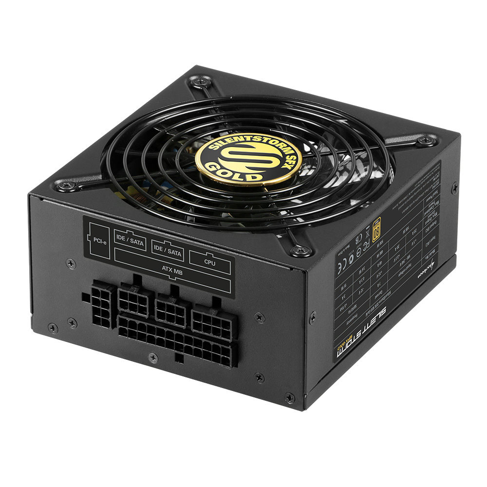 [4044951016419] Sharkoon SilentStorm SFX Gold alimentatore per computer 500 W 20+4 pin ATX Nero