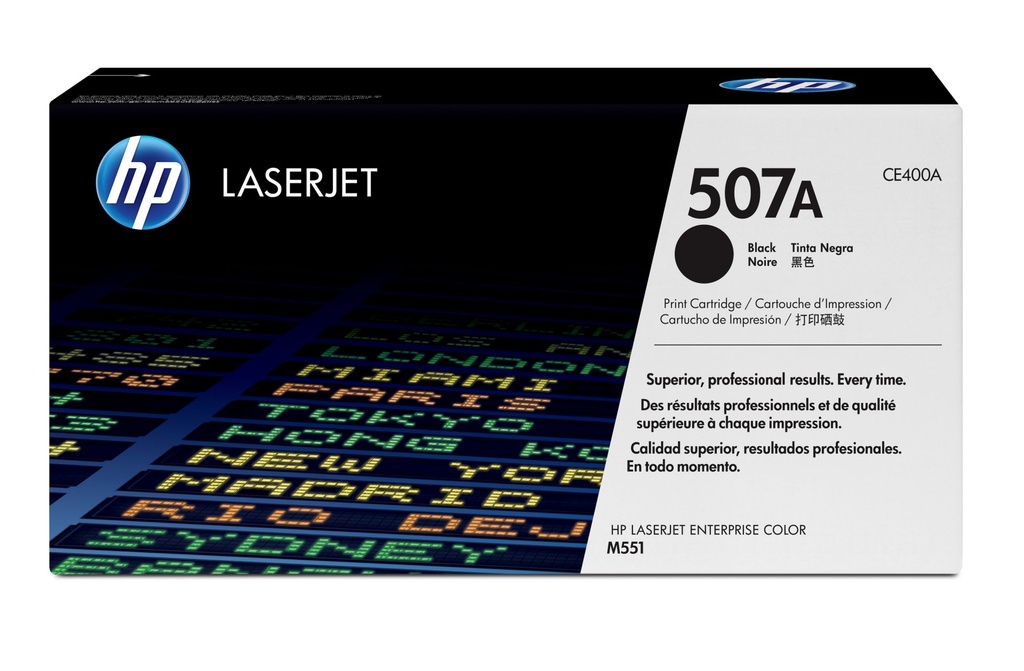 [CE400A] HP Cartuccia Toner originale nero LaserJet 507A
