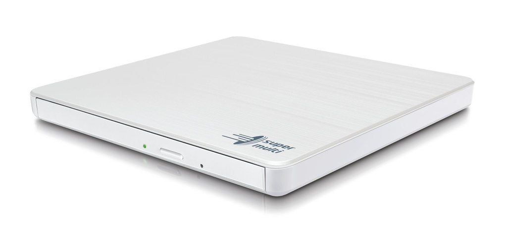 [GP60NW60.AUAE12W] Hitachi-LG Slim Portable DVD-Writer lettore di disco ottico DVD±RW Bianco