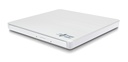 Hitachi-LG Slim Portable DVD-Writer lettore di disco ottico DVD±RW Bianco