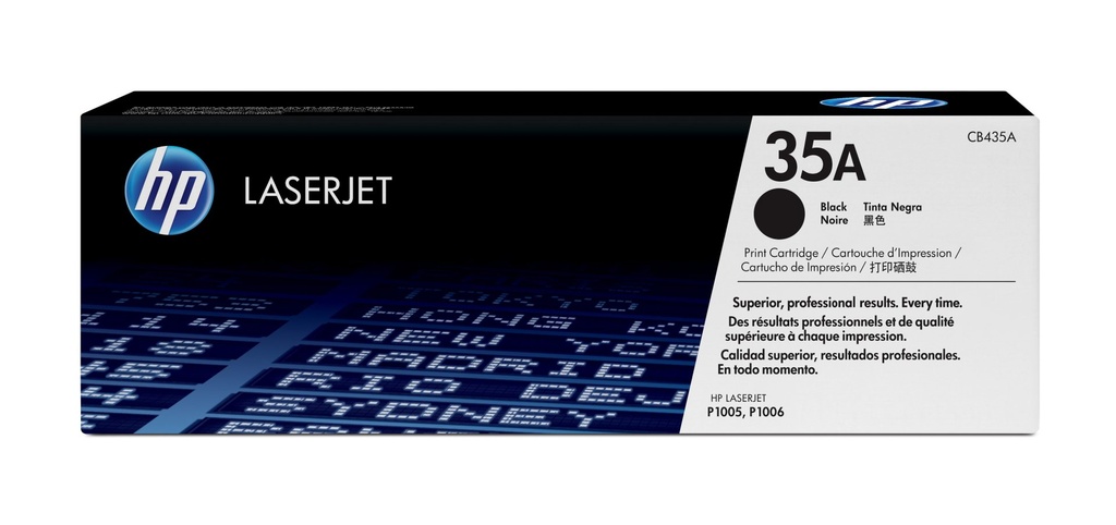 [CB435A] HP Cartuccia Toner originale nero LaserJet 35A