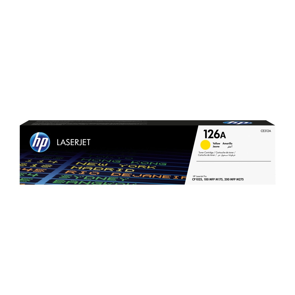 [CE312A] HP Cartuccia Toner originale giallo LaserJet 126A