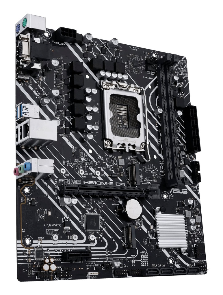 [90MB19N0-M0EAYC] Scheda Madre Intel ASUS PRIME H610M-E DDR4-CSM LGA 1700 Micro-ATX