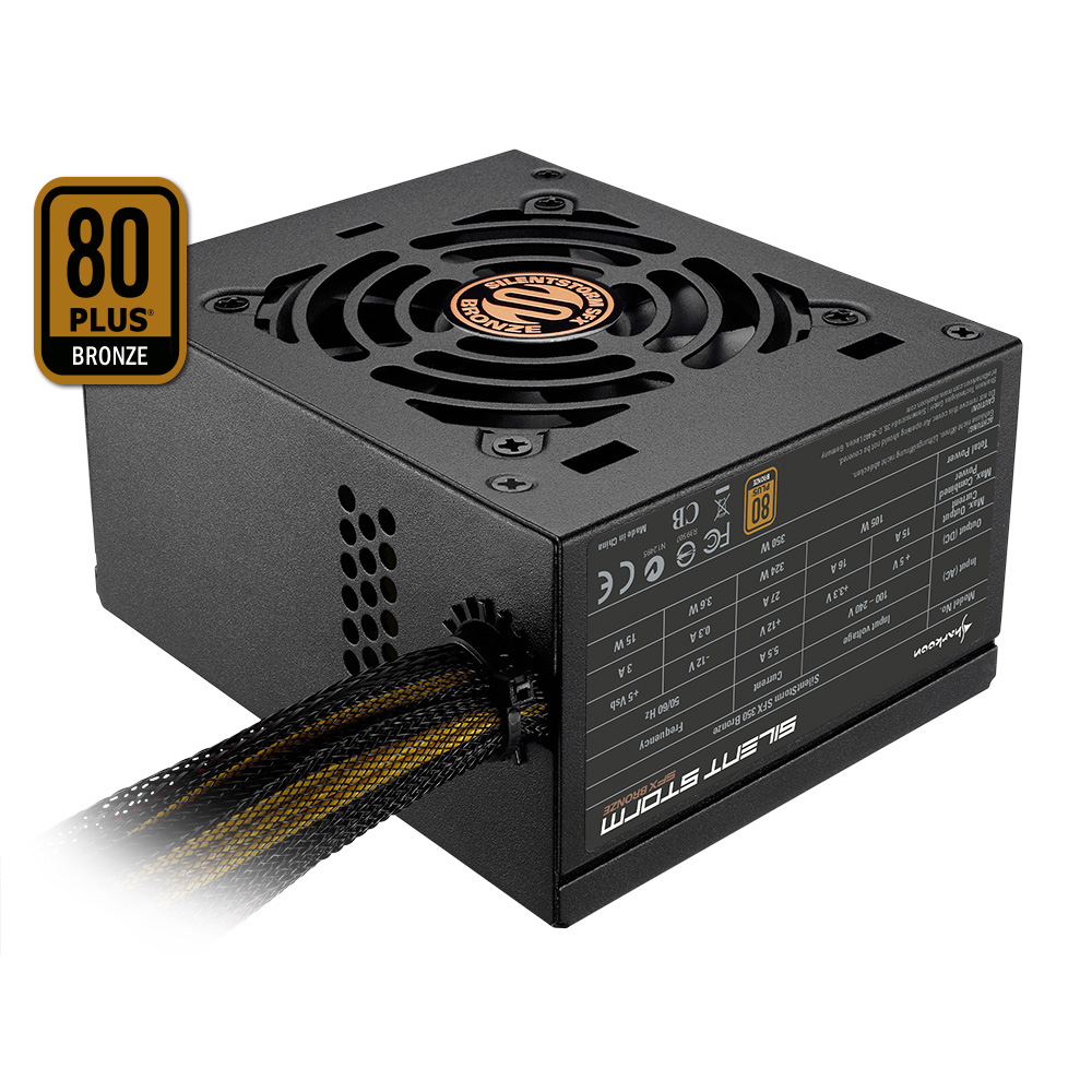 [4044951016402] Sharkoon SilentStorm SFX Bronze alimentatore per computer 450 W 20+4 pin ATX Nero