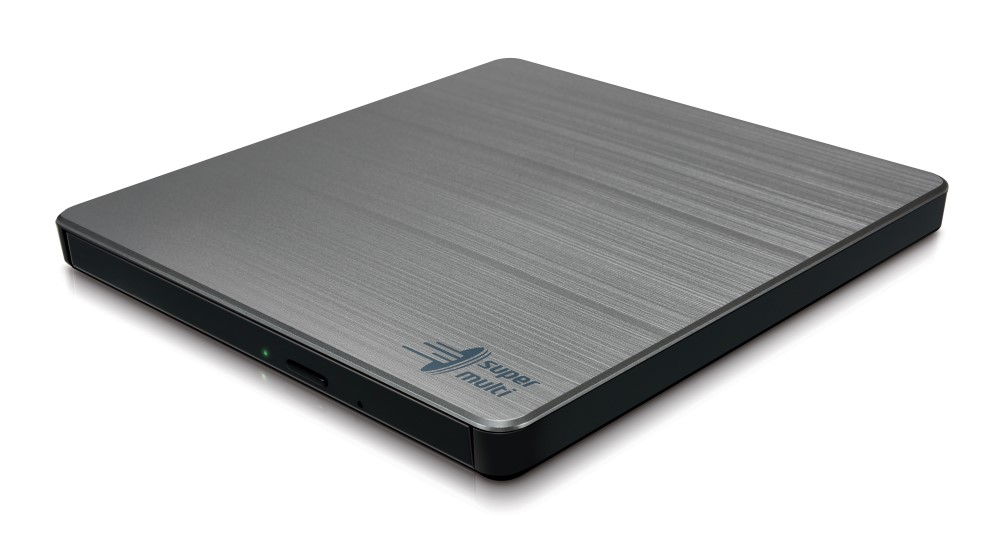 [GP60NS60.AUAE12S] Hitachi-LG Slim Portable DVD-Writer lettore di disco ottico DVD±RW Argento