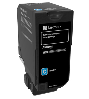 [74C20C0] Lexmark 74C20C0 cartuccia toner 1 pz Originale Ciano