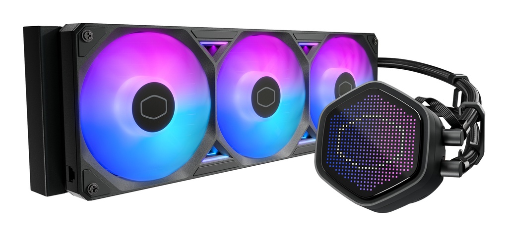 [MLX-D36M-A25SZ-P1] Dissipatore     Cooler Master MasterLiquid Atmos II 360 Pixel LED Black Processore Kit di raffreddamento a liquido 12 cm Nero