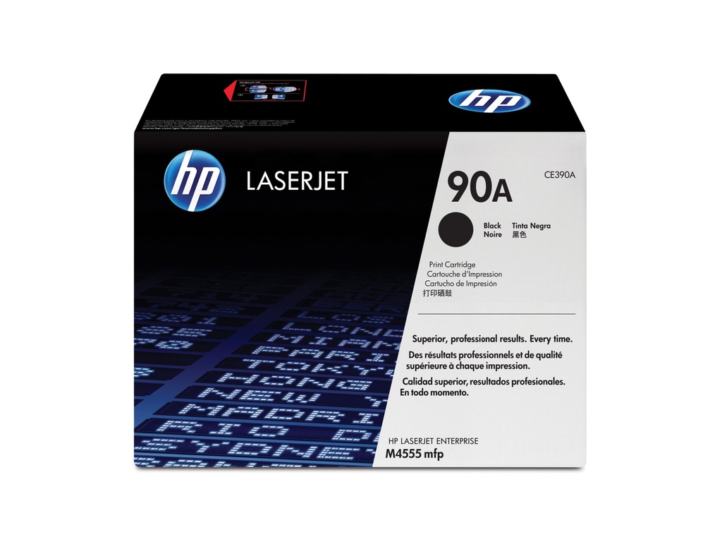 [CE390A] HP Cartuccia Toner originale nero LaserJet 90A