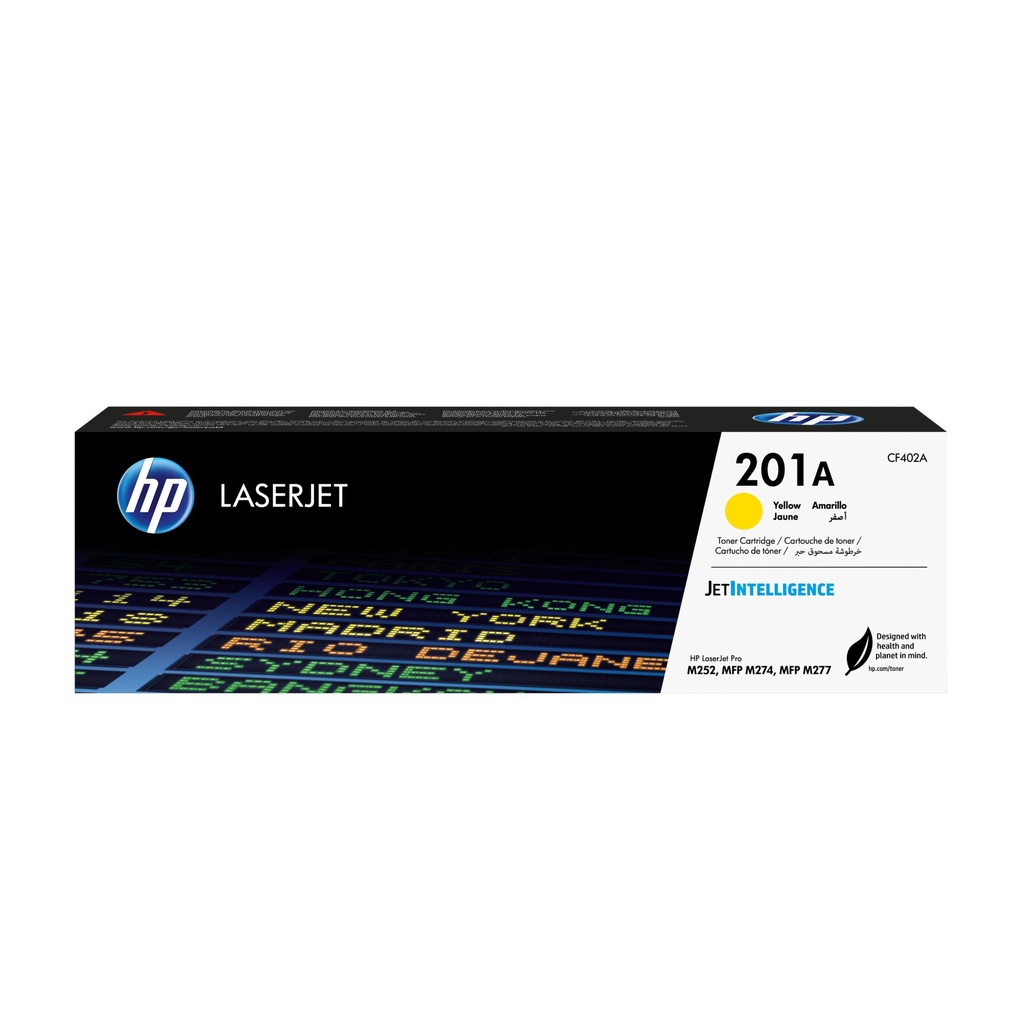 [CF402A] HP Cartuccia Toner giallo originale LaserJet 201A