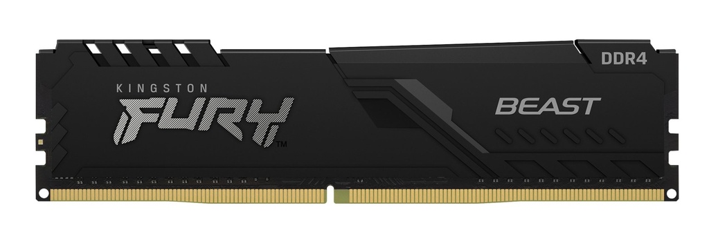[KF436C17BB/8] Kingston Technology FURY Beast 8GB 3600MT/s DDR4 CL17 DIMM Black