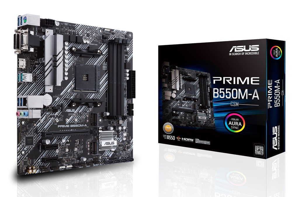 [90MB14I0-M0EAYC] Scheda Madre AMD ASUS Prime B550M-A/CSM AM4 Micro-ATX