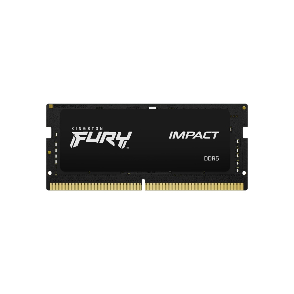 [KF548S38IB-8] Kingston Technology FURY 8 GB 4800 MT/s DDR5 CL38 SODIMM Impact