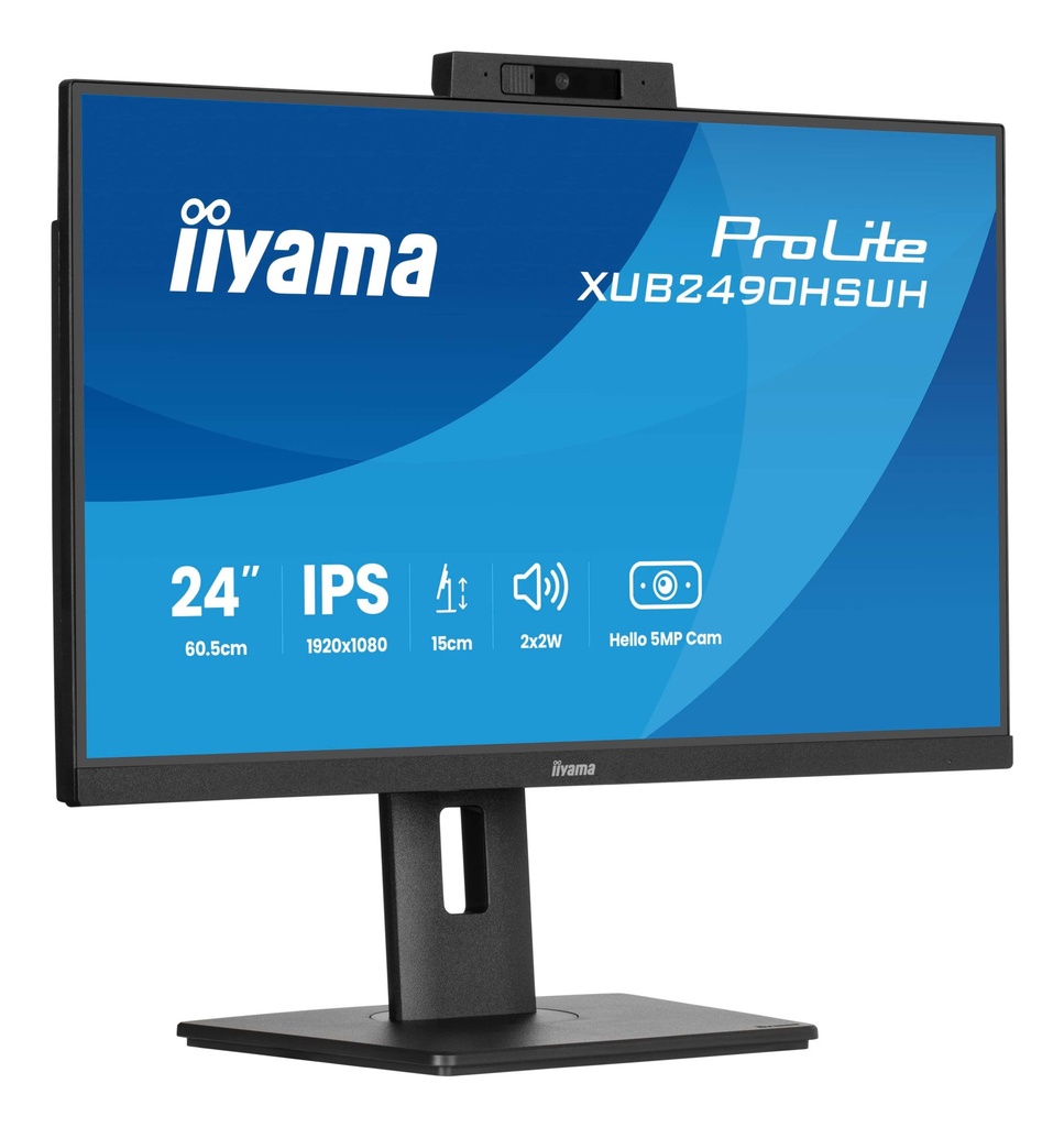 [XUB2490HSUH-B2] iiyama XUB2490HSUH-B2 Monitor PC 60,5 cm (23.8") 1920 x 1080 Pixel Full HD LED Nero