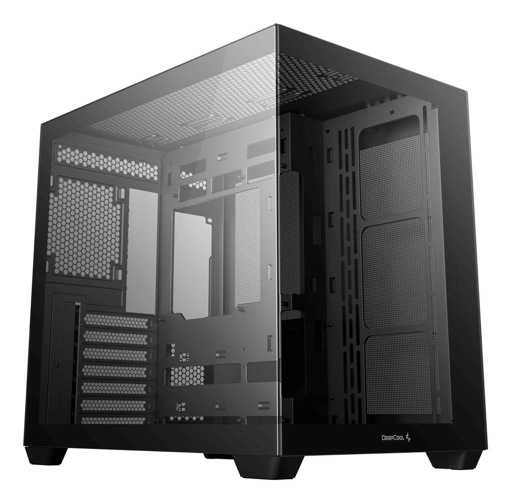 Case DeepCool CG530 Midi Tower Vetro Temperato Nero