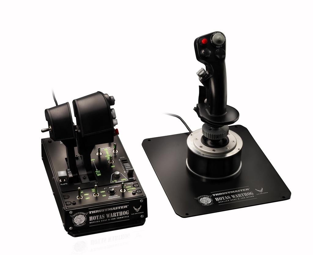 Simulatori di volo Thrustmaster Hotas Warthog nero argento