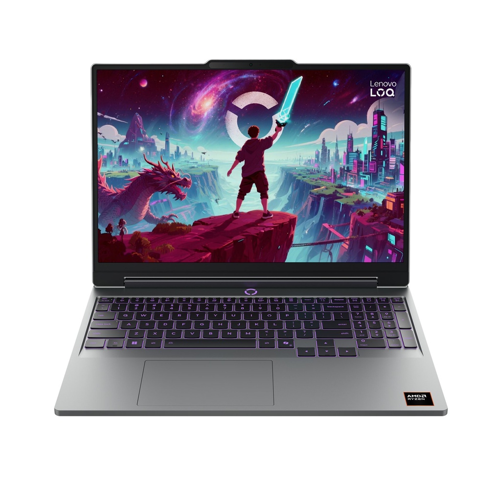 [83TN0056IX] Lenovo LOQ 15AHP11 AMD Ryzen™ 7 250 Computer portatile 38,9 cm (15.3") WUXGA 16 GB DDR5-SDRAM 1 TB SSD NVIDIA GeForce RTX 5060 Wi-Fi 6 (802.11ax) Windows 11 Home Italiano Grigio