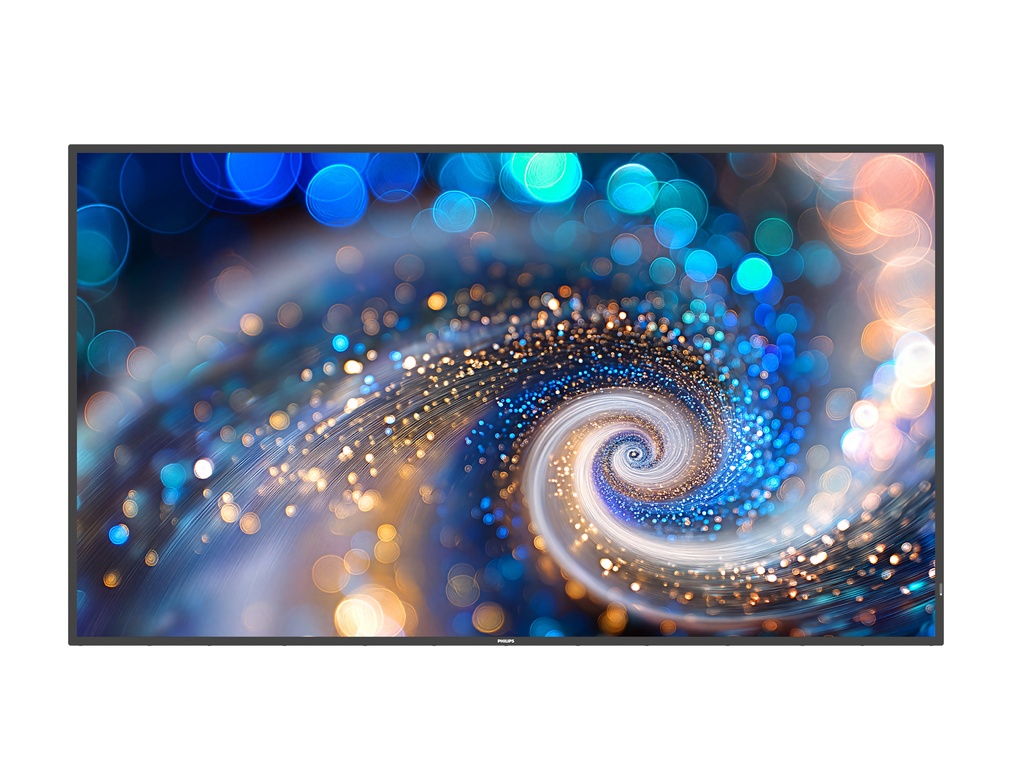 Philips 65BDL2050A/00 visualizzatore di messaggi Pannello piatto per segnaletica digitale 165,1 cm (65") LCD 400 cd/m² 4K Ultra HD Nero Processore integrato Android 14 16/7