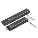 i-tec USB-C/USB-A Dongle SD, TF and 2x USB (1x USB-A, 1x USB-C)