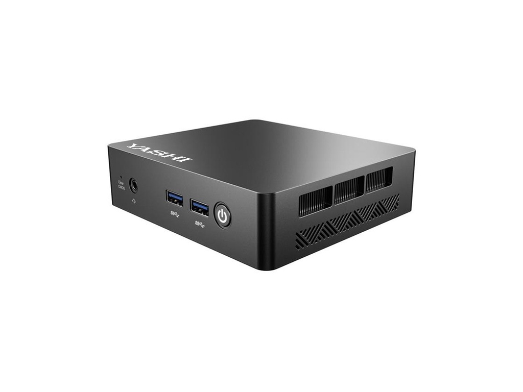 [NY338] YASHI NUCKY Intel® N N100 16 GB DDR4-SDRAM 512 GB SSD Windows 11 Pro Mini PC Nero