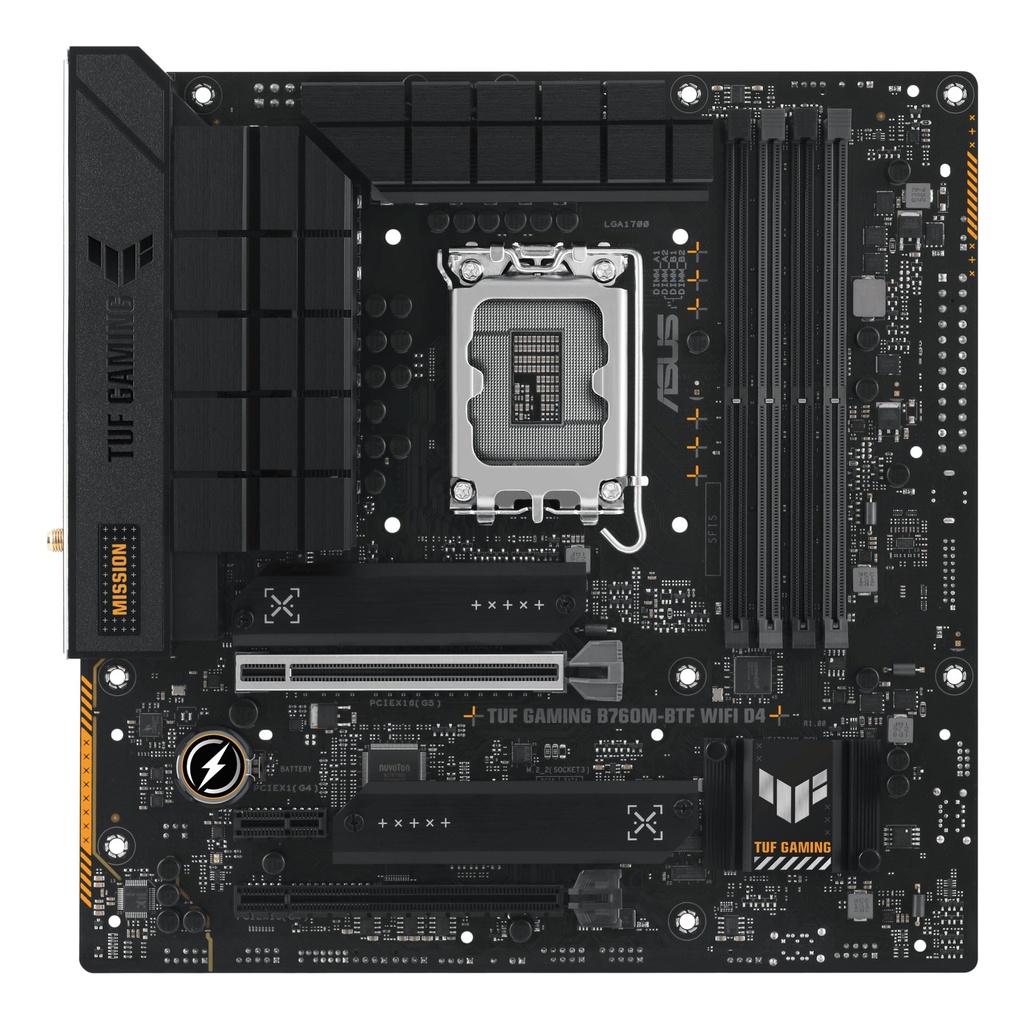 [90MB1E50-M1EAY0] Scheda Madre Asus TUF Gaming B760M-BTF WIFI D4, Intel B760, socket LGA1700, DDR4
