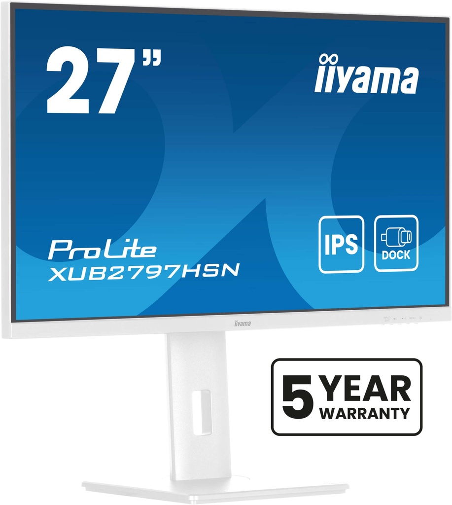 [XUB2797HSN-W2] iiyama ProLite XUB2797HSN-W2 Monitor PC 68,6 cm (27") 1920 x 1080 Pixel Full HD LED Bianco