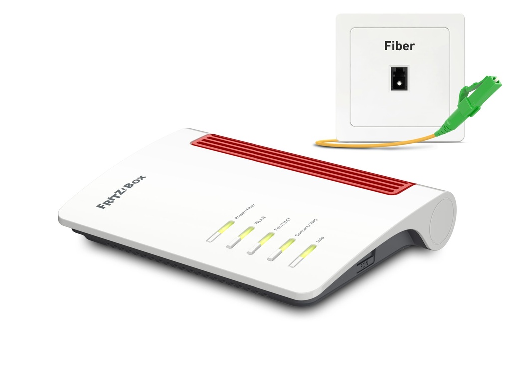 [20002960] Box FRITZ! 5530 router wireless Gigabit Ethernet Dual-band (2.4 GHz/5 GHz) Bianco