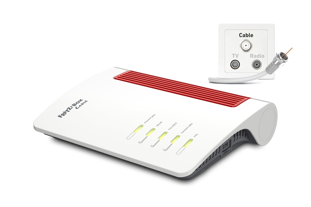 [20003047] Box FRITZ! 6670 router wireless Dual-band (2.4 GHz/5 GHz) Bianco