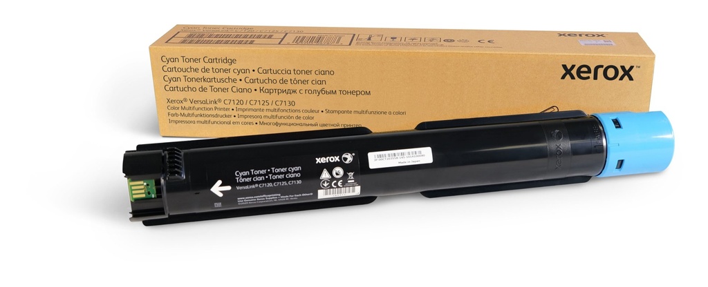 Toner Xerox ciano 006R01825 C7120/7125/7130 18500 Pagine
