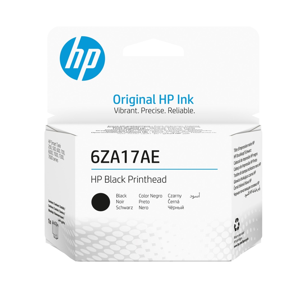 testina HP per stampa nero 6ZA17AE Testina di stampa originale 6ZA17AE nero