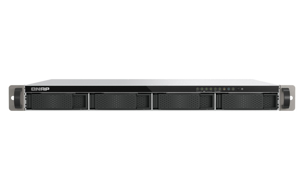 [TS-H665U-RP-8G] QNAP TS-H665U-RP Server di archiviazione Rack (1U) 8 GB DDR5 0 TB QNAP QTS Nero