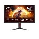 AOC G4 CQ27G4Z2AD Monitor PC 68,6 cm (27") 2560 x 1440 Pixel Nero, Rosso