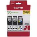 ORIGINAL Canon Multipack nero / differenti colori PG-540L+CL-541XL 5224B017 ~1000 Seiten