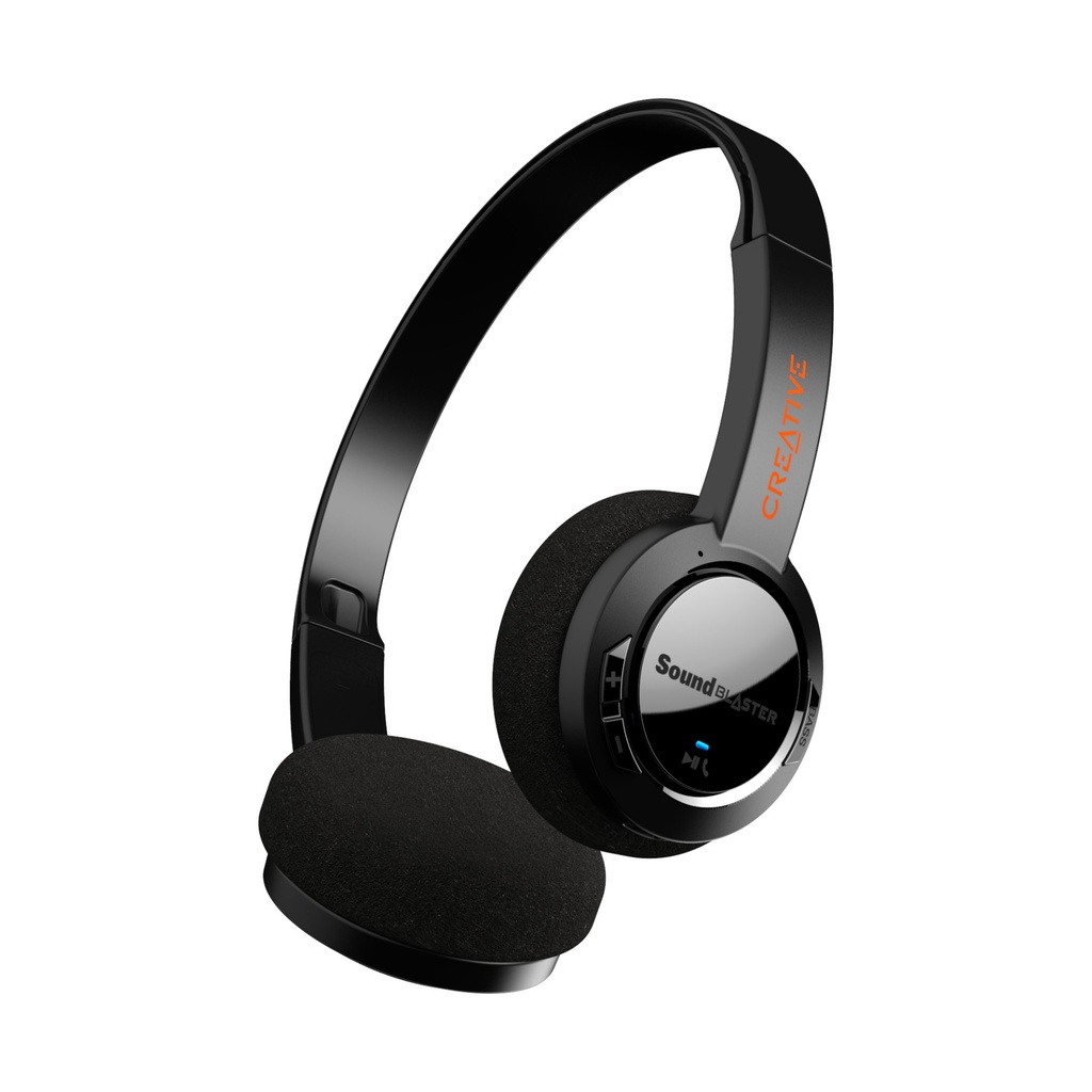 [51EF0950AA000] Creative Labs Sound Blaster JAM V2 Auricolare Wireless A Padiglione Musica e Chiamate Bluetooth Nero