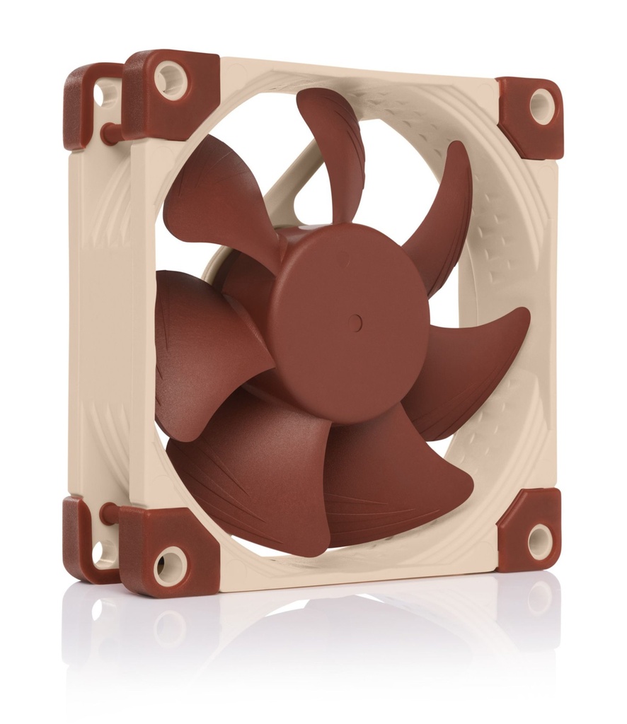 [NF-A8 PWM] Noctua NF-A8 PWM sistema di raffreddamento per computer Case per computer Ventilatore 8 cm Beige, Marrone