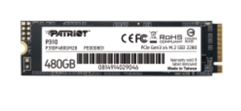 [P310P480GM28] Patriot Memory P310 480 GB M.2 PCI Express 3.0 NVMe