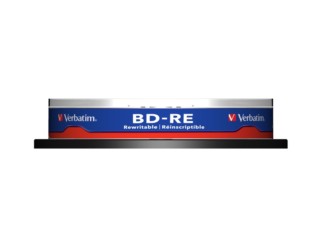 [43694] Verbatim BD-RE SL 25GB 2x 10 Pack Spindle 10 pz