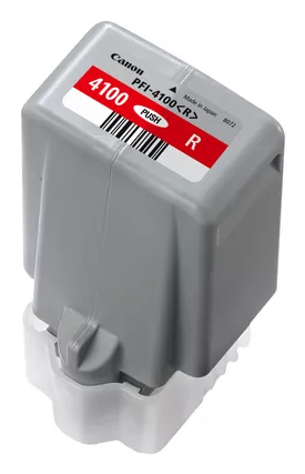 ORIGINAL Canon Cartuccia d'inchiostro Rosso PFI-4100r 6785C001 ~760 Seiten 80ml