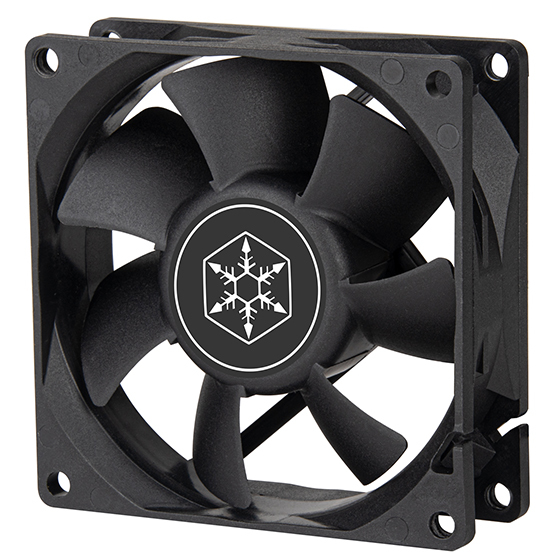 [SST-FN80B] Silverstone FN80 Case per computer Ventilatore 8 cm Nero 1 pz