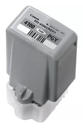 [PFI-4100pgy] Canon LUCIA PRO II cartuccia d'inchiostro 1 pz Originale Resa standard Grigio per foto