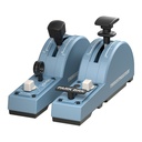 Thrustmaster TCA Quadrant Add-On Airbus Edition Blu Simulazione di Volo Analogico/Digitale PC