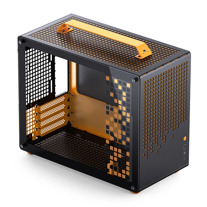 [Z20 BLACK-ORANGE] Jonsbo Z20 Orange/Black Mini Tower Nero, Arancione