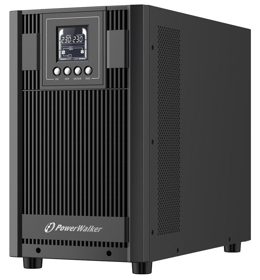 [10122182] PowerWalker VFI 3000 AT gruppo di continuità (UPS) Doppia conversione (online) 3 kVA 2700 W 4 presa(e) AC