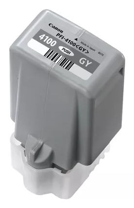 ORIGINAL Canon Cartuccia d'inchiostro Grigio PFI-4100gy 6783C001 ~133 Seiten 80ml