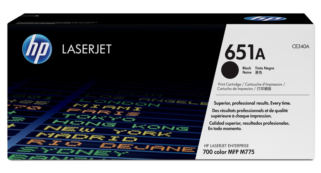 [CE340A] HP Cartuccia Toner originale nero LaserJet 651A
