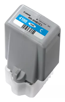 ORIGINAL Canon Cartuccia d'inchiostro ciano PFI-4100c 6778C001 ~700 Seiten 80ml