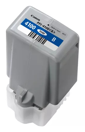 ORIGINAL Canon Cartuccia d'inchiostro Blu PFI-4100b 6786C001 ~805 Seiten 80ml