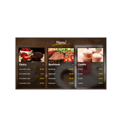 [LDH43-HAI400K] Dahua Technology LDH43-HAI400K Pannello piatto per segnaletica digitale 109,2 cm (43") LED 700 cd/m² 4K Ultra HD Nero Processore integrato Android 8.1